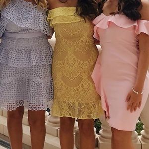 Yellow Cocktail Dress